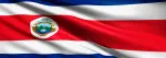 Bandera de Costa Rica ondeando, representando la presencia de Nuproxa en nutrición animal en Latinoamérica